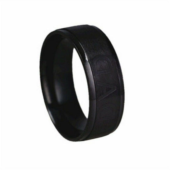 Jewelry - Woman&Man Stainless Steel Titanium DAD Band Ring